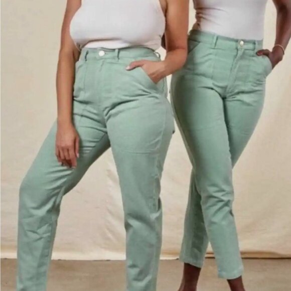 Big Bud Press Pants - Big Bud Press Pencil Pants Sage Green DISCONTINUED COLOR